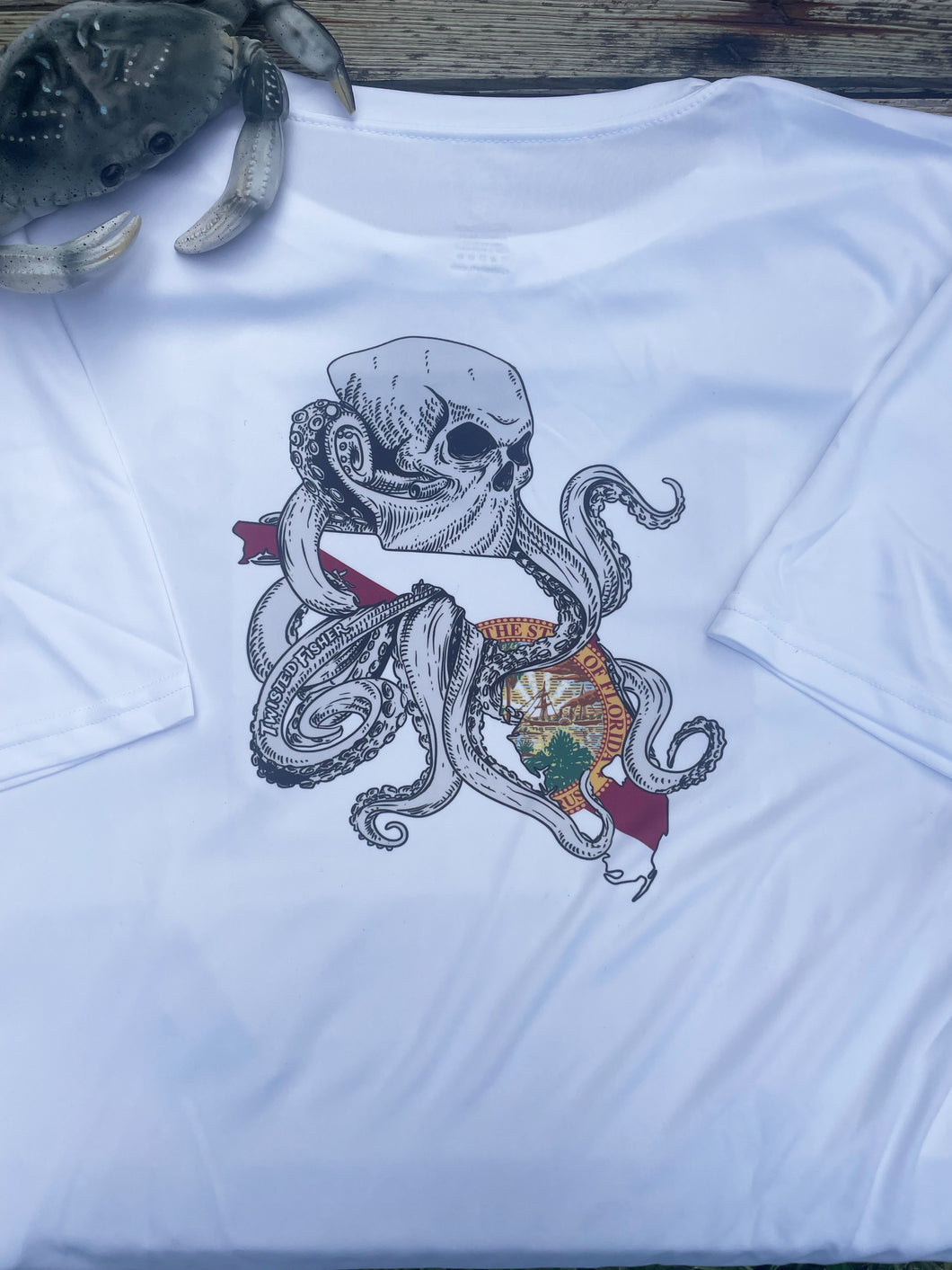 Octopus Florida Flag Outdoor Performance Shirt